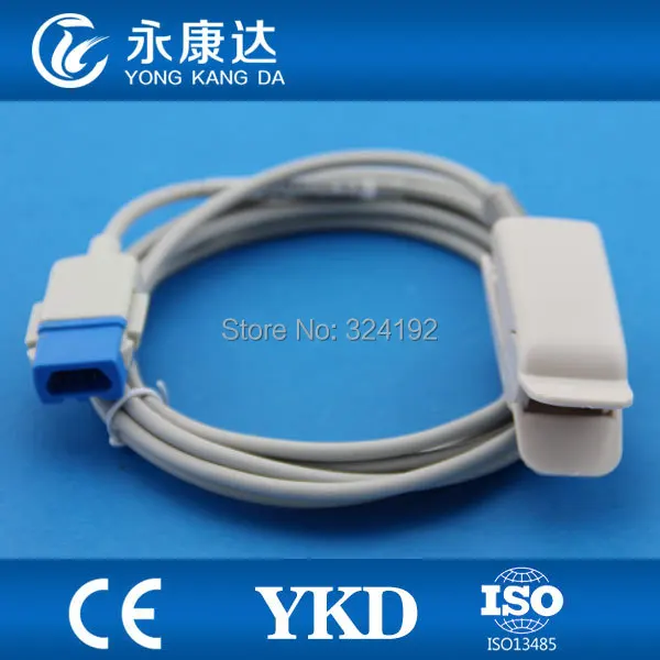 

3pcs/pack GE-ohmeda 9pin direct reusable adult finger clip spo2 sensor,medical TPU,Proved CE&ISO 13485