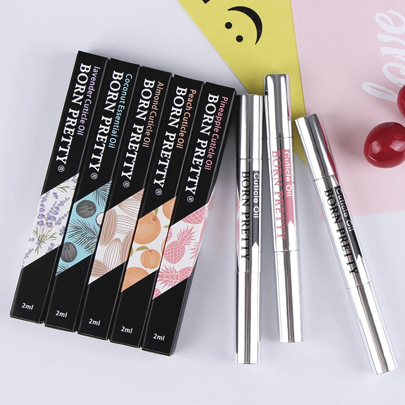 1 Pc 8ml Nail Nutrition Oil Pen Peach Style Nutritional Cuticle Revitalizer Oil Nail Art Care Soften Pen Tool 3 Colors# 840