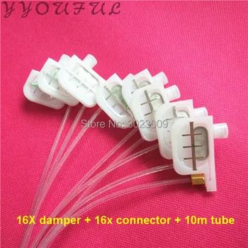 

Large format plotter Roland ink damper 16X+ DX4 small dumper connector 16X + DX4 DX5 printer ink tube 3X2MM 3X1.8MM 10 meter