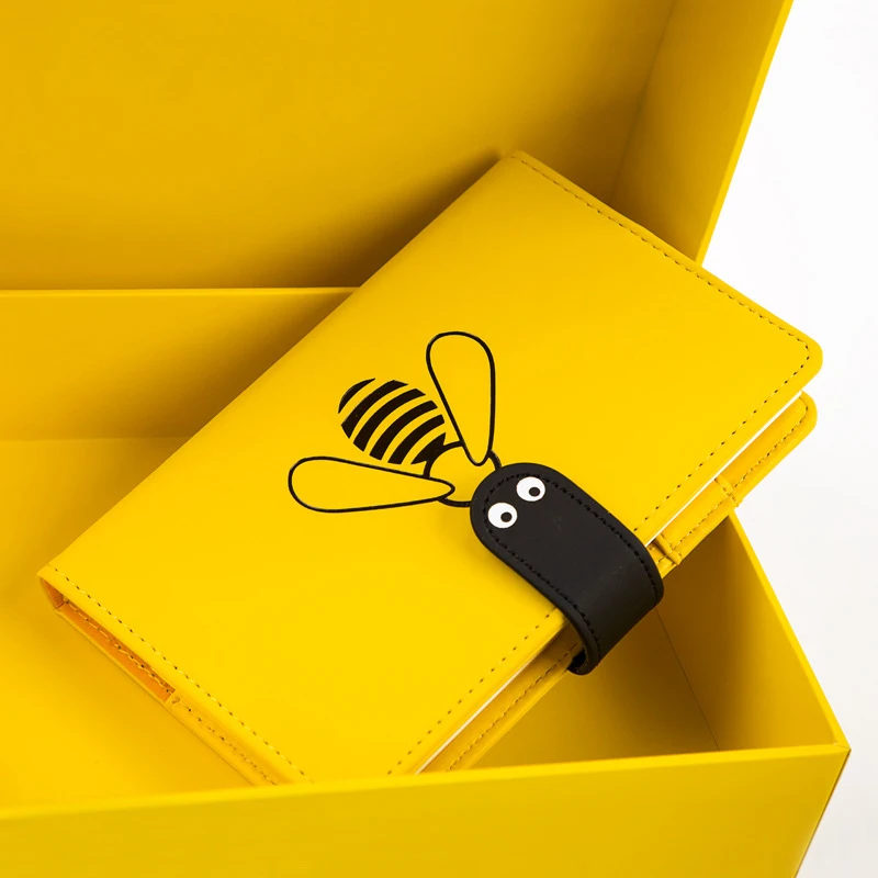 

MaoTu Bee Series Cute Day Daily Planner Notebook Journal Diary Office School Notebook Stationery A6 Gift Notebook