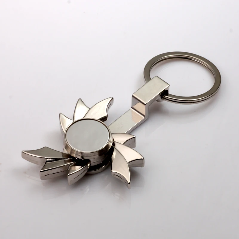 Hand Spinner Fidget Key Chain Metal Spinner Key Chain With High Speed
