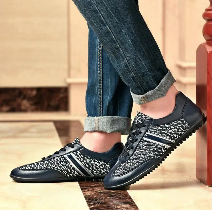Eioupi наивысшего качества дизайн из сетчатого материала Мужская мода бизнес повседневная обувь дышащая мужская обувь lh1611