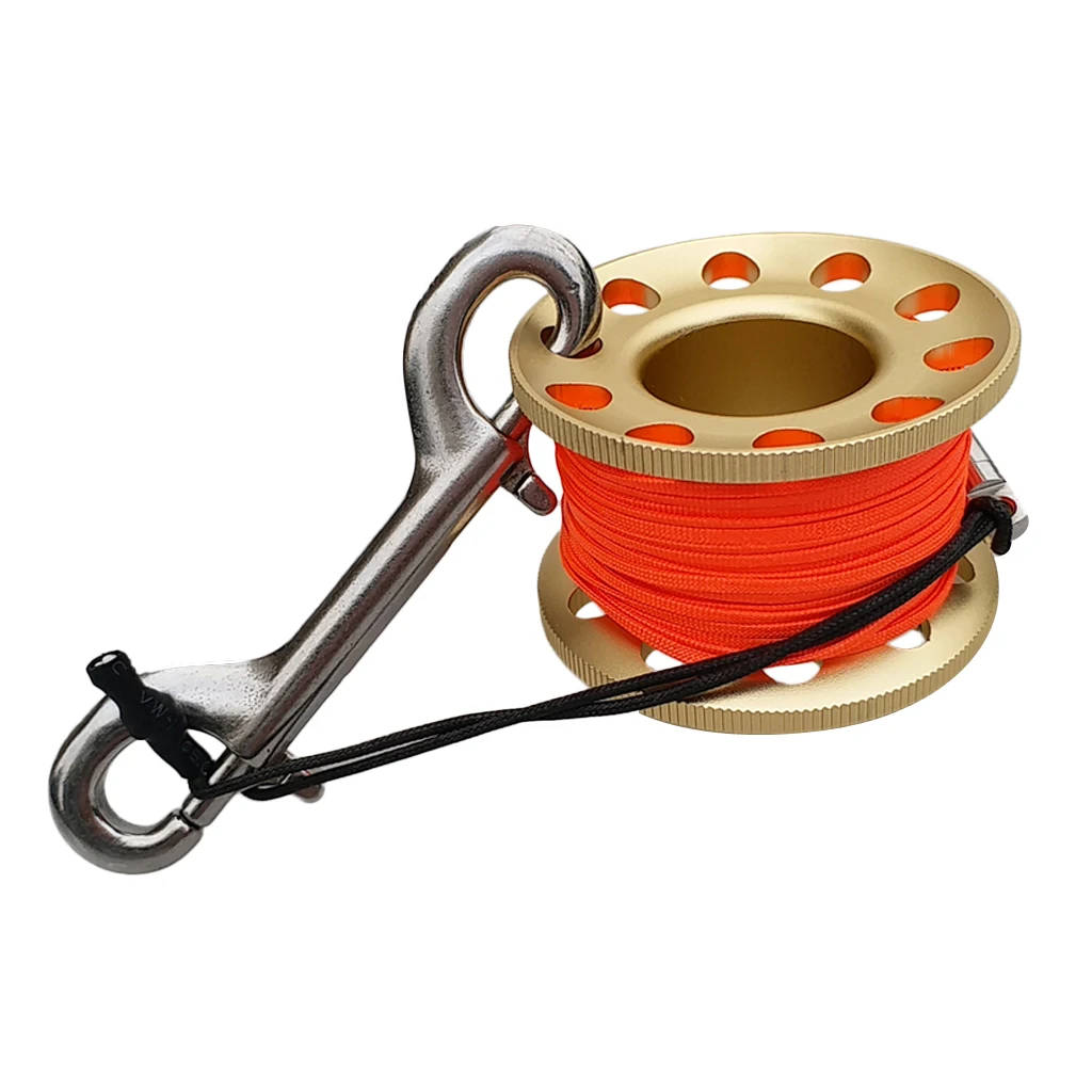 MagiDeal Perfeclan Scuba Diving SMB Surface Marker Buoy Signal Tube & Dive Reel Spool Scuba Diving Accessories