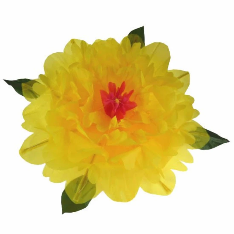 Large Appear Peony high quality magic tricks yellow peony(diameter 80cm) props flowers stage | Игрушки и хобби