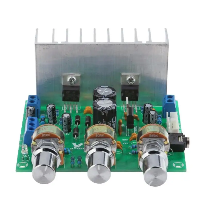 

ALLOYSEED TDA2030 A Finished Power Amplifier Board HIFI 2.0 2 Channel 15W+15W Compatible for LM1875