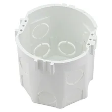 EU Standard Cassette Universal Wall Mounting Box for Wall Switch and Socket Back Box Pop Junction Box