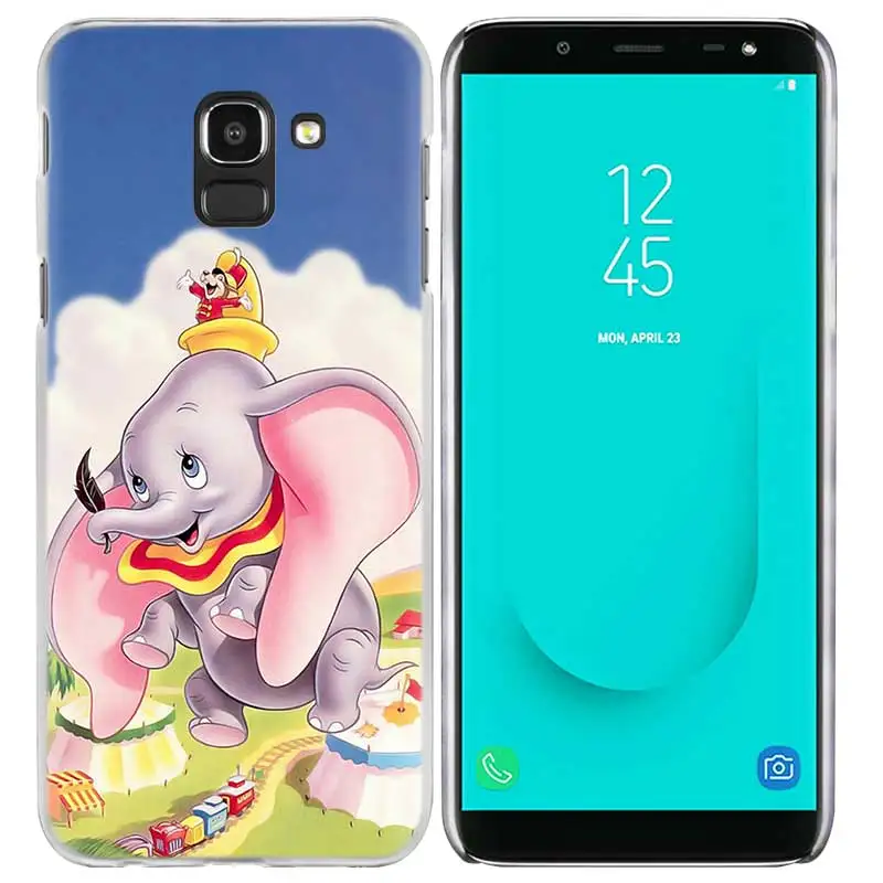 Анимация Дамбо чехол КРЫШКА ДЛЯ samsung Galaxy A50 A70 A60 A40 A30 A20e A10 A9 A8 A7 A6 A5 J8 J7 J6 J5 J4 Plus Prime - Цвет: 08