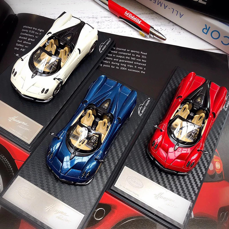 Новинка литой под давлением металлический 1/43 Pagani Wind Son модель кабриолета Supercar для