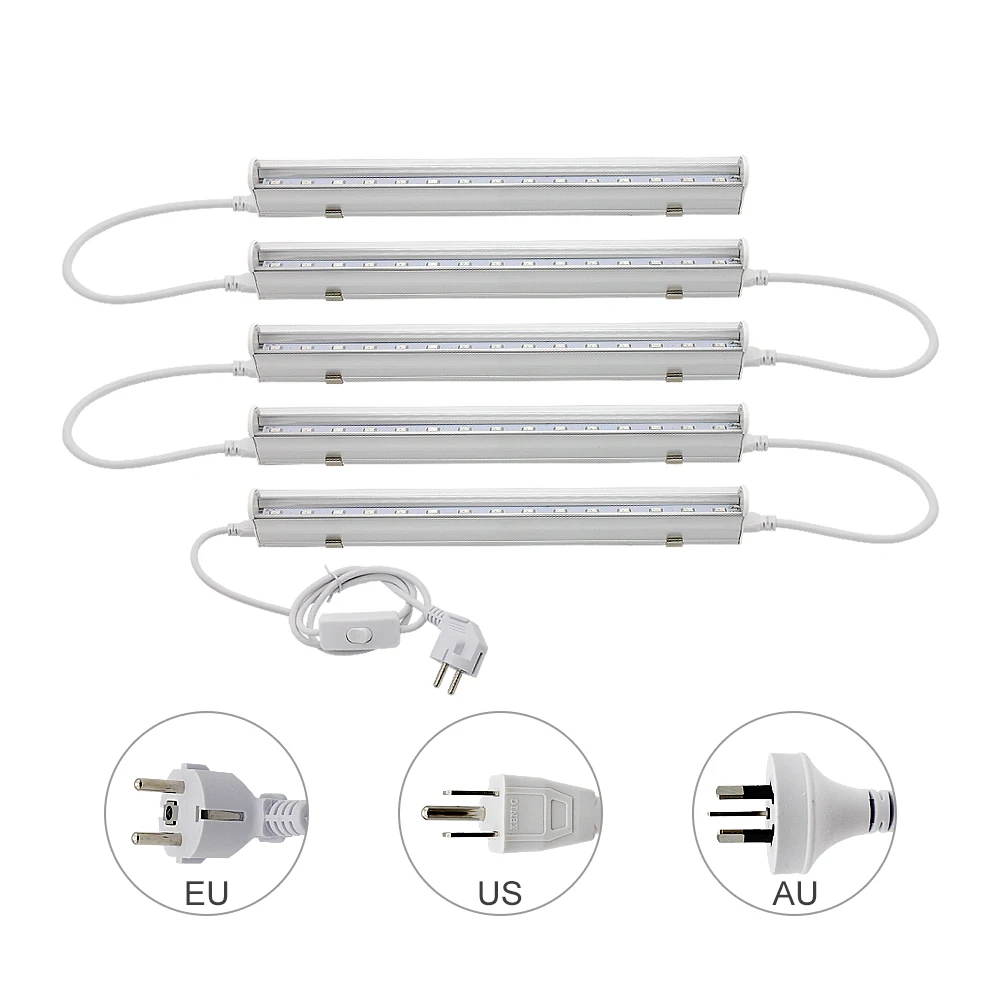 T5 Tube LED Grow Light 660nm red and 450nm blue ac 85 265v led lamp for
