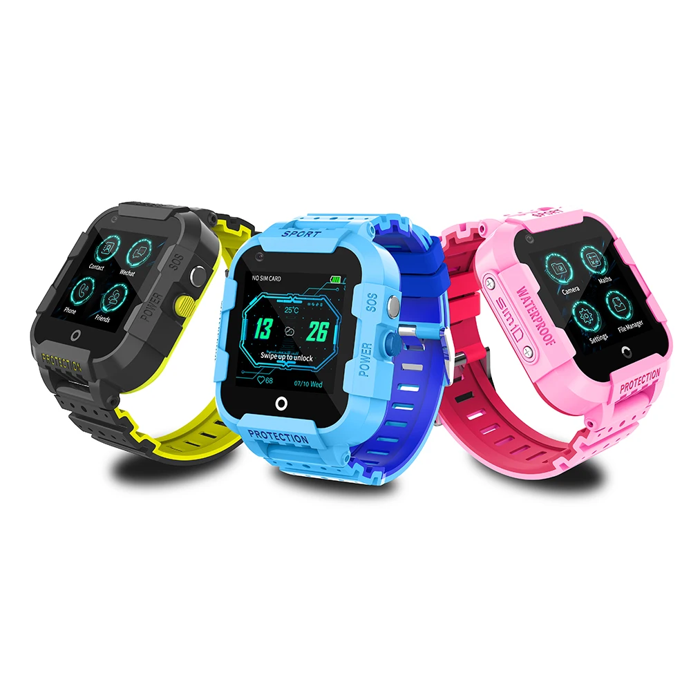 DF39 Kids GPS tracker watch 4G smart watches GPS LBS WIFI location SOS call 1.44' Camera children tracking clock gift
