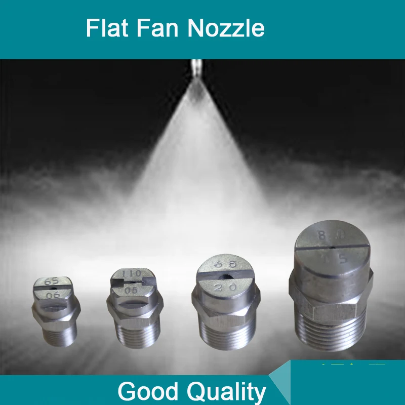 FlatFanNozzleHighQualityWaterWashingJetFlatFanNozzleSpray