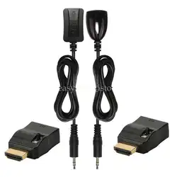HDMI кабель удлинитель повторитель Комплект двухдиапазонный 30 кГц-50 кГц ИК-пульт дистанционного управления для спутникового Android IP ТВ DVD STB tv