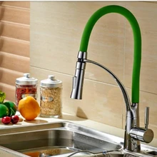 Керамический клапан, смеситель для ванной, кухни, одной ручкой, на бортике, хром