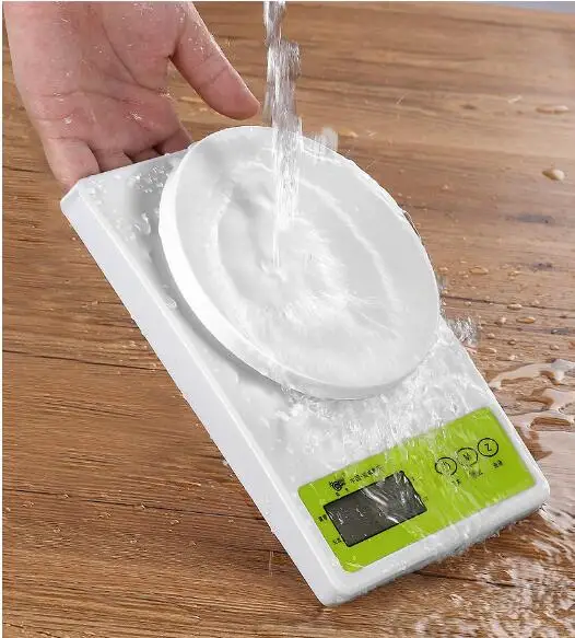 

Kitchen scale electronic weighing 0.1g-5000g precision weighing household small baked food gram weighing free shipping