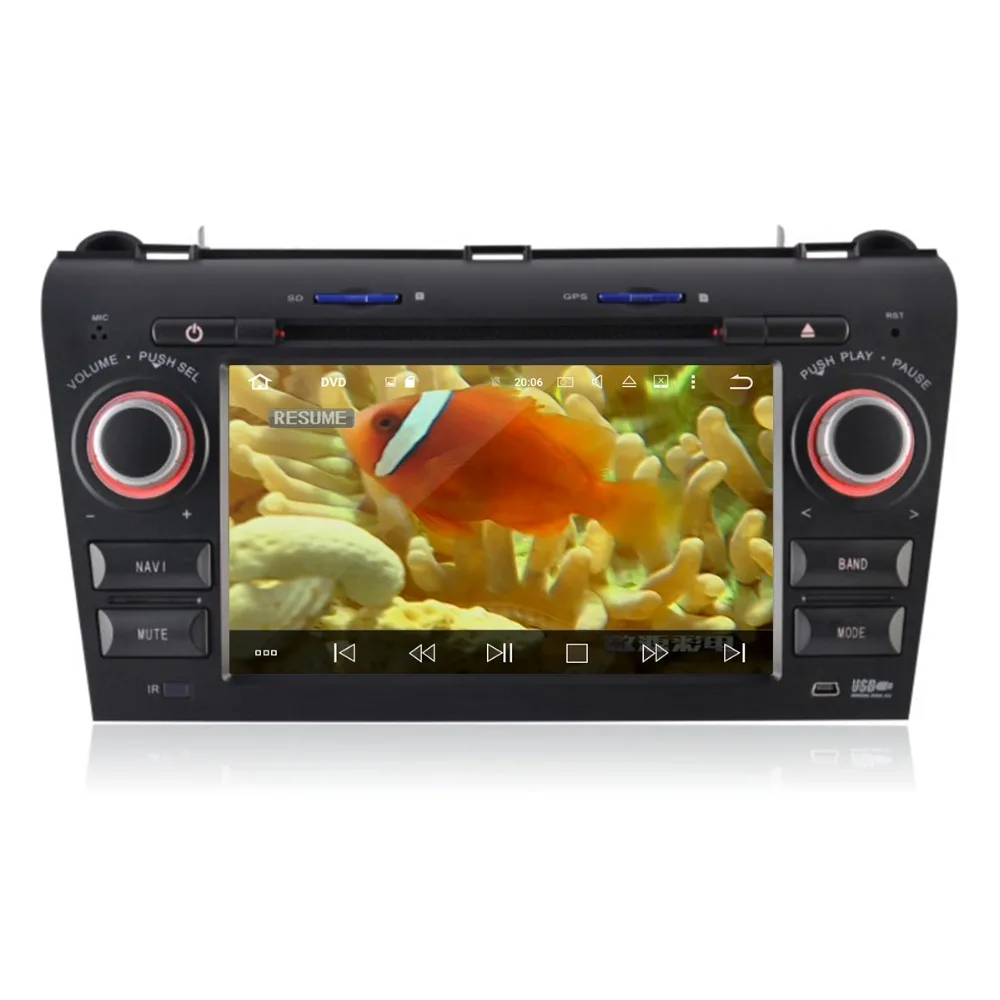 Flash Deal Android 9.0 Car GPS Navigation DVD Player For Mazda3/Mazda 3 2003-2009 multimedia player head unit stereo HD radio tape recorder 5