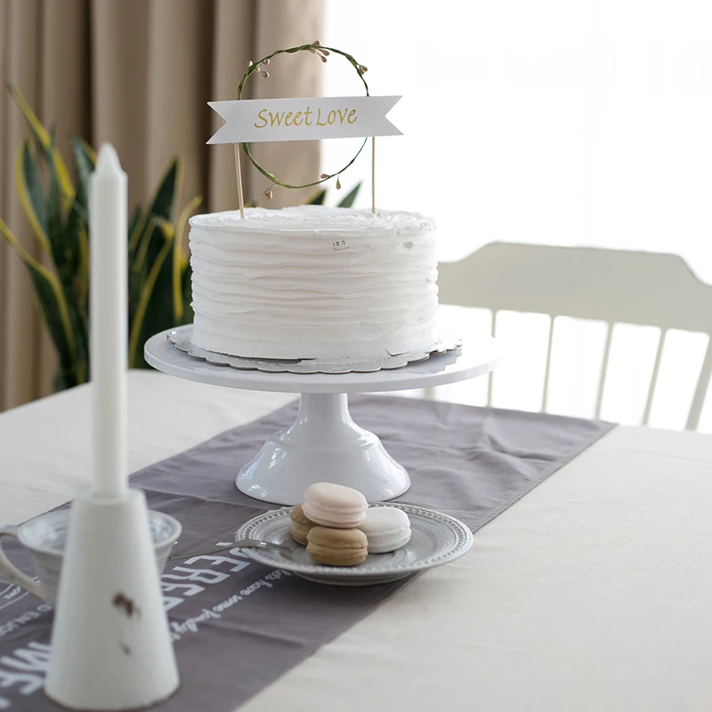 Sale Price Grand Baker Cake Stand 12 Inch White Wedding Cake Tools