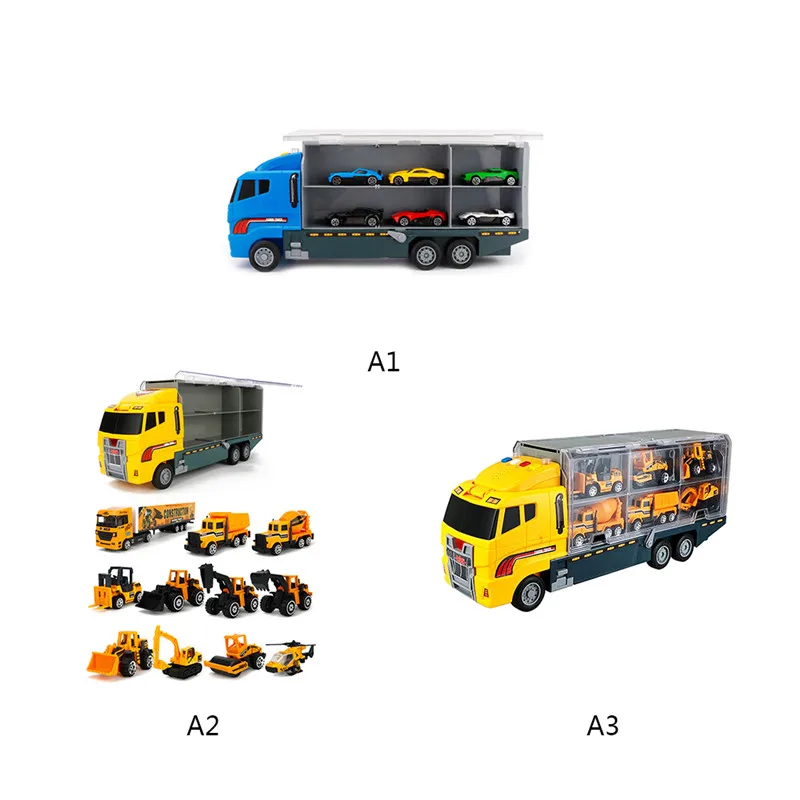 #Special Offers Container Truck Big Truck Transporter Alloy Metal Car Model Portable Storage Box Boy Toy Children's Car Toys #Special Offers Container Truck Big Truck Transporter Alloy Metal Car Model Portable Storage Box Boy Toy Children's Car Toys