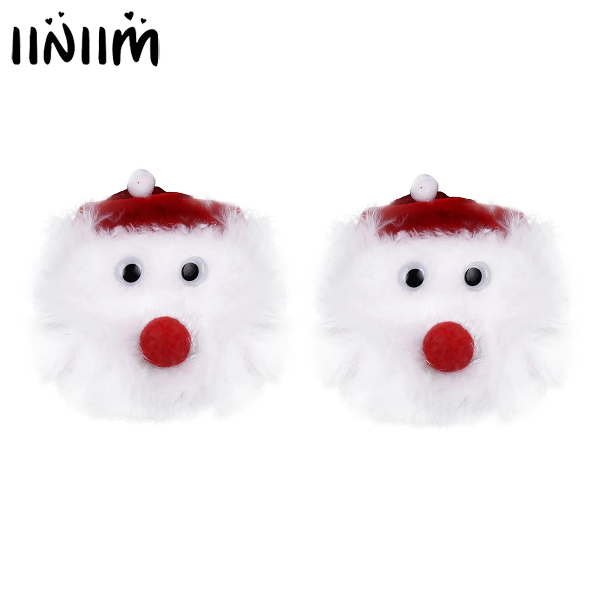 

1 Pair Christmas Santa Intimates Accessories for Womens Adult Claus Pasties Reusable Adhesive Nipple Sticker Breast Petals