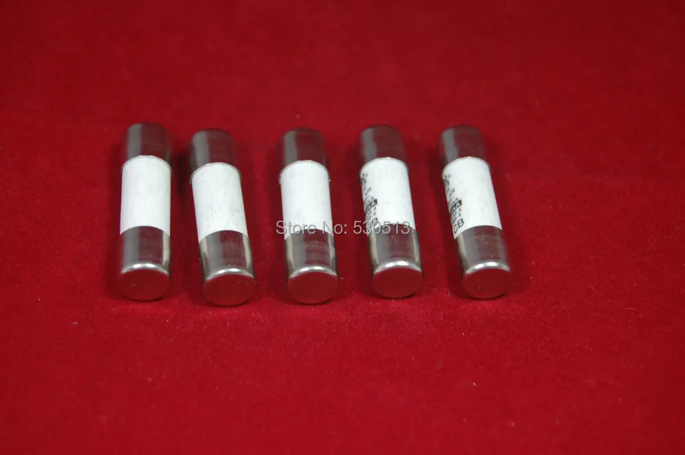 LOT OF 5 Pcs 500V 15A Cylindrical Fuse Links RO15 Time delay gG 10 x 38mm