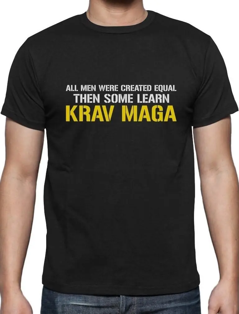 

Krav Maga - Geschenk - All men were created equal T-Shirt