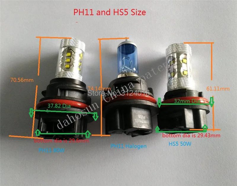 size for ph11 hs5