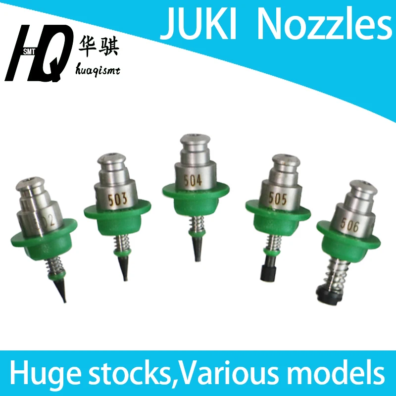JUKI nozzle 500 501 502 503 504 505 506 507 508 509 510 SMT spare parts used for chip mounter, high quality, run very well JUKI nozzle 500 501 502 503 504 505 506 507 508 509 510 SMT spare parts used for chip mounter, high quality, run very well