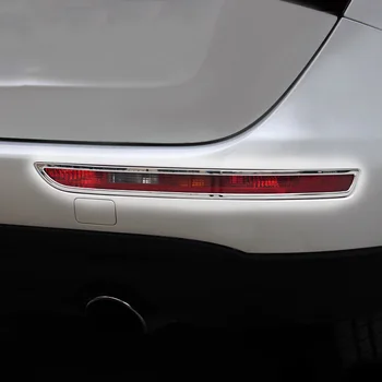 

2x Chrome Rear Fog Light Lamp Trim Decoration Frame Cover For Audi Q5 2009-2017