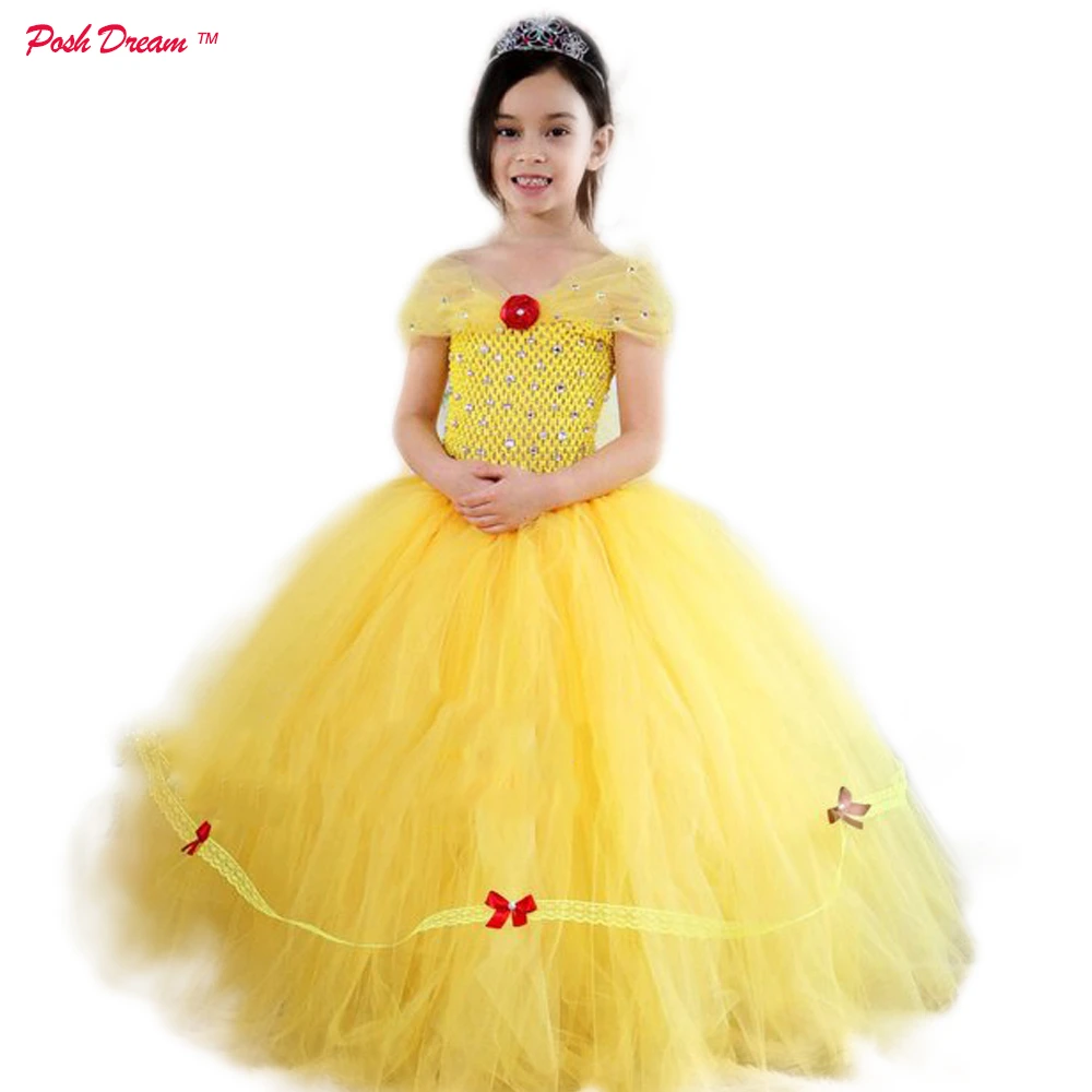 beauty and the beast tutu dress