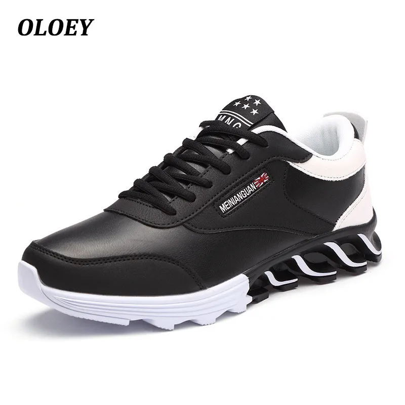 

Chaussure Homme Sport2017 Fashion New Leather Soft Comfortable Men's Casual Laces Flats Moccasins Men Solid Increasing Shoes