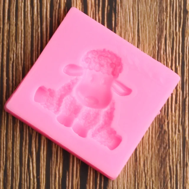 3D Juh -Szilikon Penész Diy Baba Születésnapi Party Torta Díszítő Szerszámok Cupcake Sütés Fondant Csokoládé Cukorkák Öntőformák - Image 5