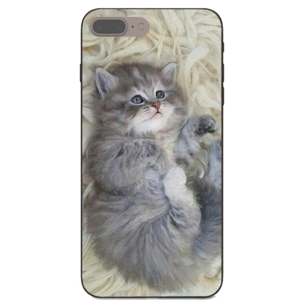 Чехол для телефона из ТПУ с котом в виде котенка Me Right Meow Xiaomi Redmi Note 2 3 4 4A 4X5 5A 6 6A 7 Go