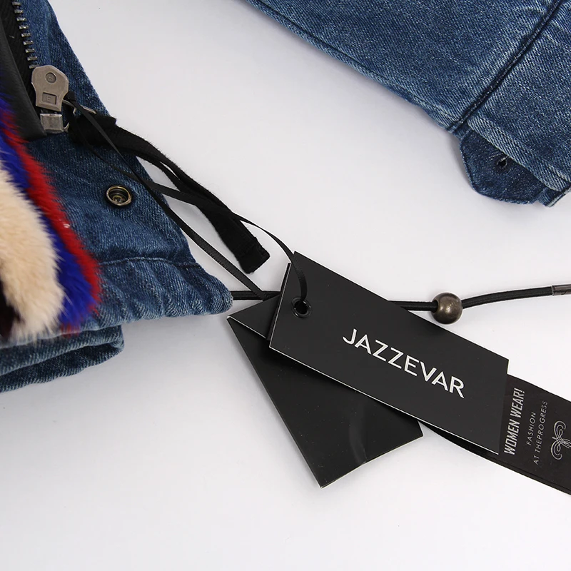 JAZZEVAR 2019 Новая парка женская модная Роскошная большая куртка с капюшоном из меха