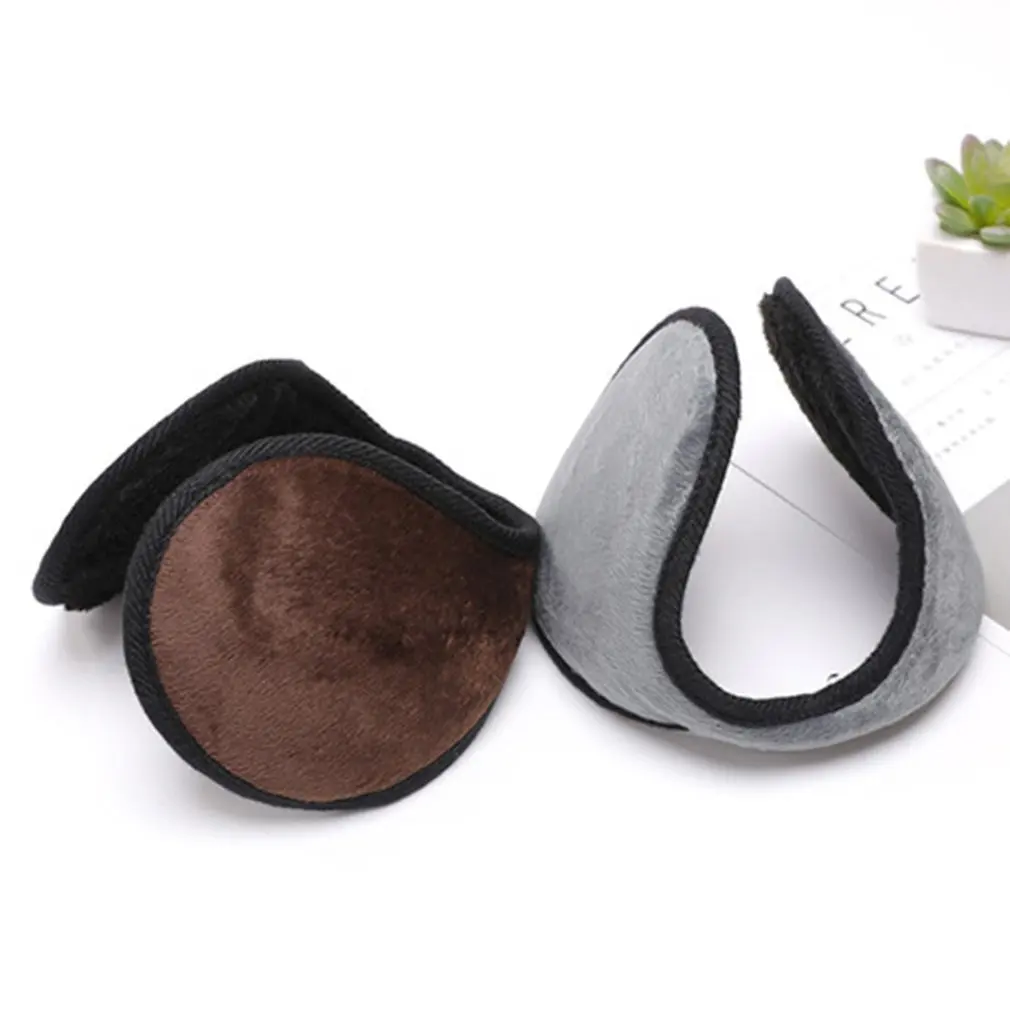 Korean Style Fashion Winter Ear Warmers Comfortable Soft Fleece Ear Muffs Men Earwarmer Ear Protector Cover