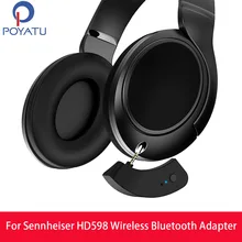 POYATU для Sennheiser HD598 беспроводной bluetooth-адаптер беспроводной bluetooth-динамик адаптер для HD 598 599 579 569 приемник aptX
