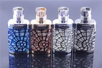 

100pcs/lot Jobon hollow-carved Float Fire Funny Flame Batune Gas Cigarette Cigar Lighter