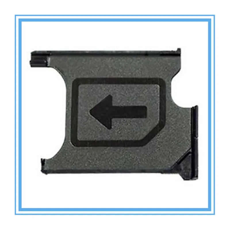 

1 Piece Original New Black Color Micro Sim Card Tray Slot Holder Replacement for Sony Xperia Z1 Compact Z1 Mini Sim Card Holder