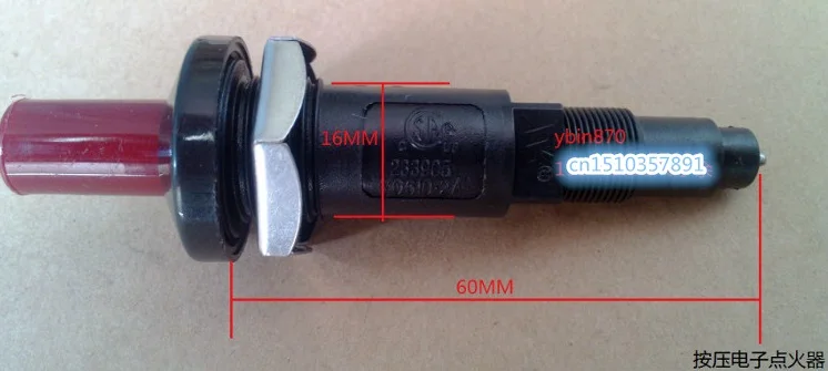 

Piezoelectrics gas piezo igniter kitchen push button ignitor piezo sparking for heater/burner/stove/grill/oven/broiler/etc