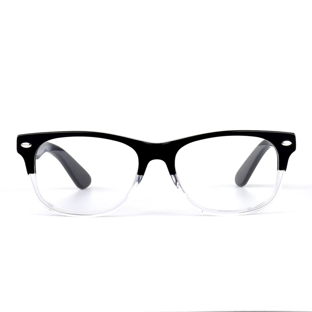 Унисекс ацетатные оптические очки оправа с прозрачными линзами винтажные прозрачные оправы для очков с диоптрией близорукость круглые очки