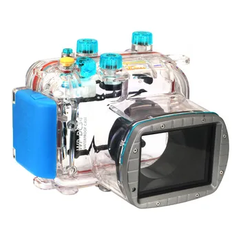 

Meikon 40M 130ft Waterproof Housing Case Cover For Canon G11 G12 as WP-DC34,Camera Underwater Diving Bags Case for Canon G11 G12