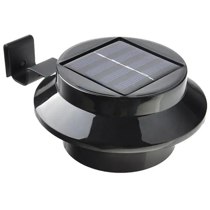 

Waterproof LED Sensor Control Solar Roof Light Outdoor Garden IP44 Fence Wall Mounted Lamp Gutter Night Utility Security Light