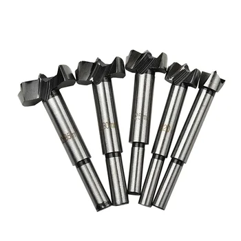 

5pcs Forstner Woodworking Boring Wood Hole Opener Saw Cutter Drill Bit Wood Working Forstner Drill Bits 15mm 20mm 25mm 30mm 35mm