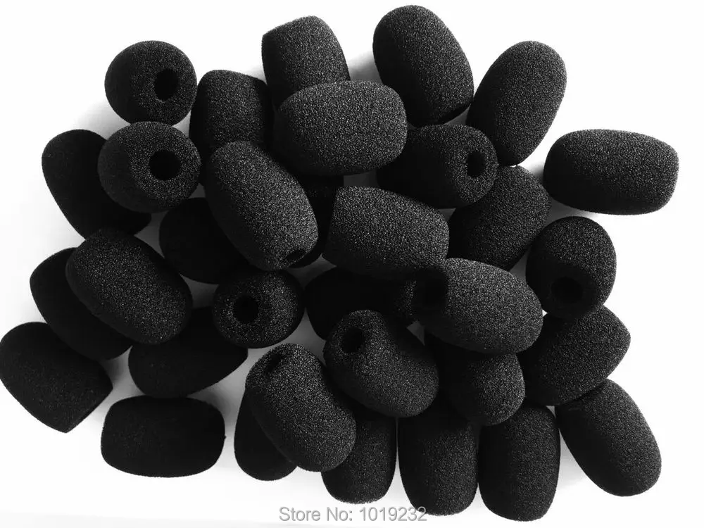 Buy 300pcs Headset replacement Foam Microphone Cover