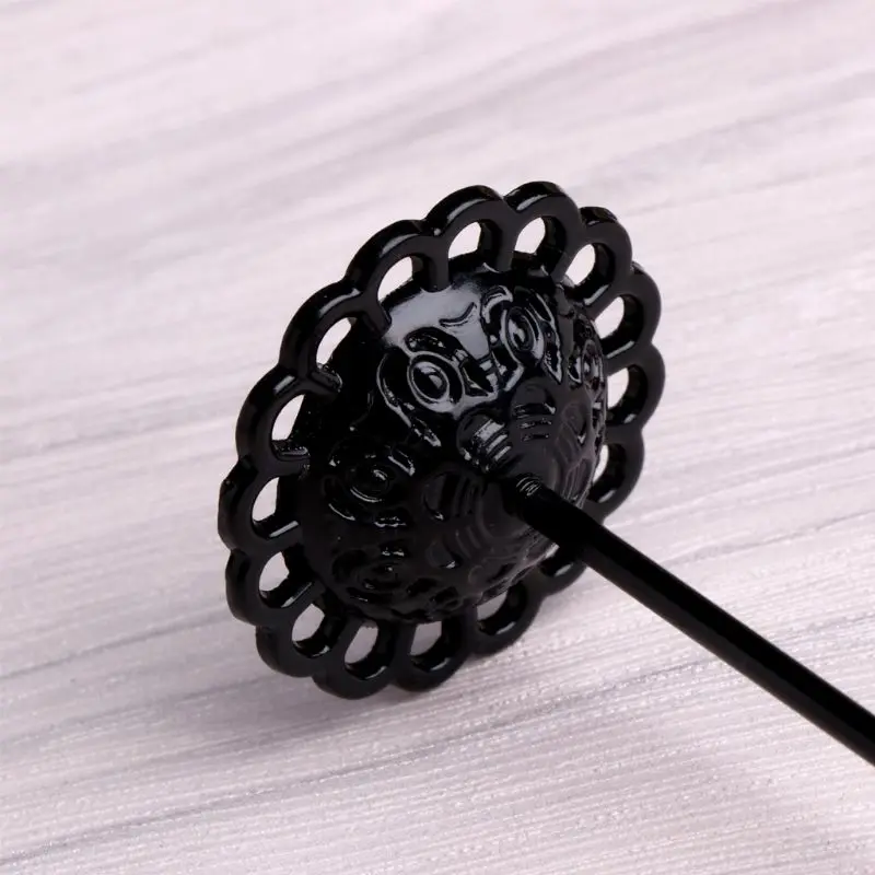 3 Pcs Alloy Earrings Display T-Shape Stand Showcase Jewelry Organizer Holder
