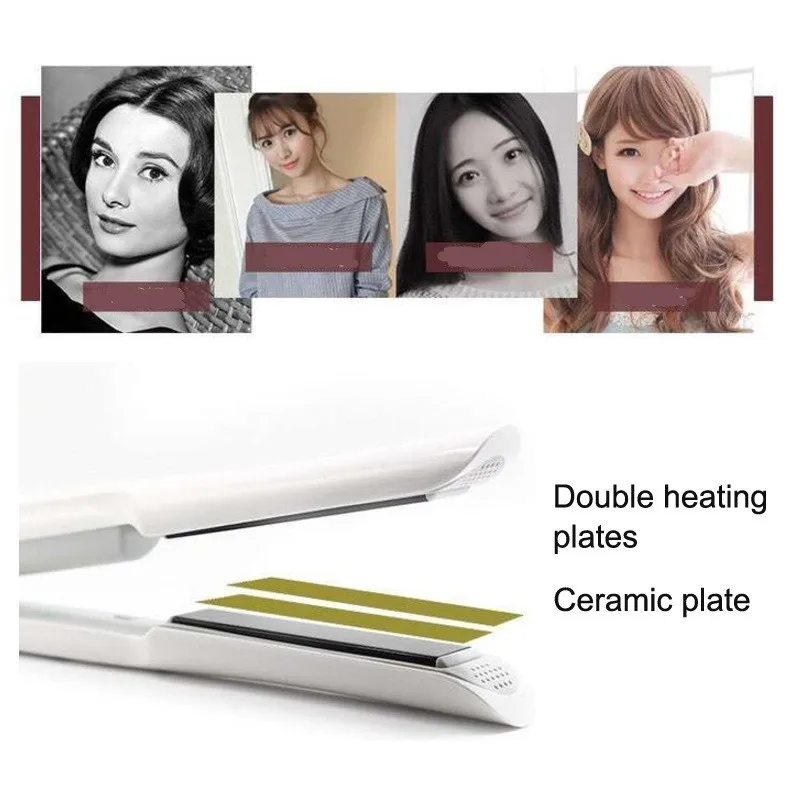 Mini Portable Electric Wireless Hair Straightener Flat Iron Wand USB Charger Magic Style Cordless Fringe Straighter Salon Tool new 32 d043806 ver love magic a83 a85 flat panel screens c liquid crystal display screen free shipping