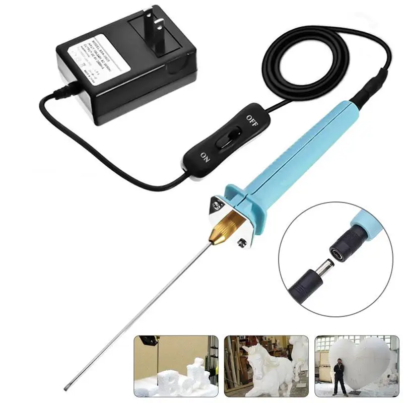 

Foam Cutter 30W 10CM Electric Cutting Machine Pen Tools Kit Craft Hot Knife Styrofoam Cutting Pen
