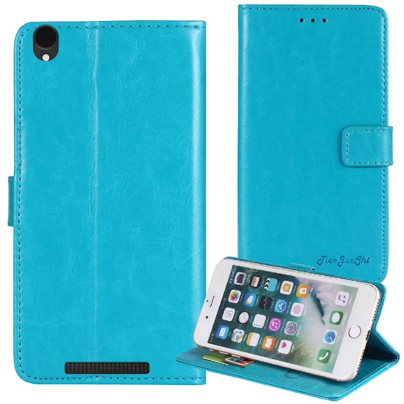 Чехол-книжка TienJueShi защитный кожаный чехол-бумажник Etui для Vestel Venus V3 5020 5 дюймов |