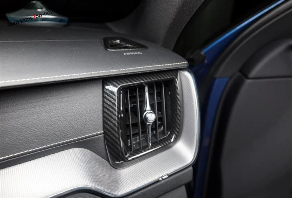 Yimaautotrims матовое/углеродное волокно внешний вид интерьера подходит для VOLVO XC60 2018