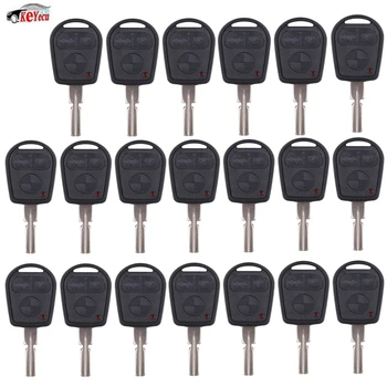 

KEYECU 20 Pcs/lot Uncut Replacement 3 Button Car Remote Key Keyless Shell Case for BMW E31 E32 E34 E36 E38 E39 E46 Z3