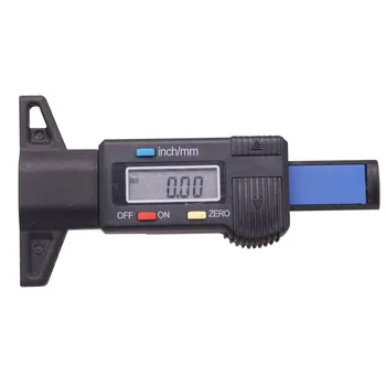 

1 pcs Tire Pattern Gauge Metal Needle Digital Probe Pattern Gauge Manual Switch Machine Can Automatically Power Off Plastic