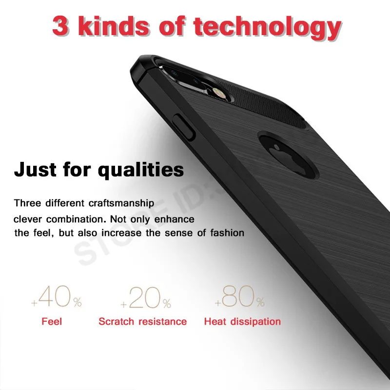 Carbon Fiber Phone Cases For iPhone 6 Case 6s Plus SE 5 5s Cases Soft Anti-Knock Cover For iPhone 7 Case 7 Plus Capa Coque Carbon Fiber Phone Cases For iPhone 6 Case 6s Plus SE 5 5s Cases Soft Anti-Knock Cover For iPhone 7 Case 7 Plus Capa Coque